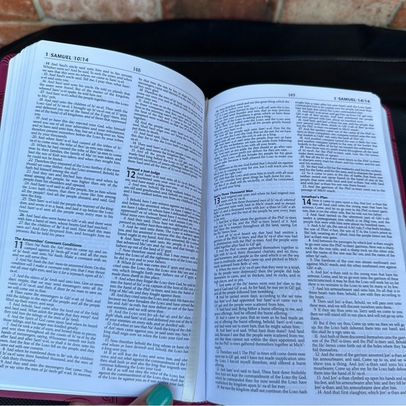 Holy Bible-KJV Classic Series Gift Edition 1987 Thomas Nelson NEW Berry Leather - Picture 11 of 11